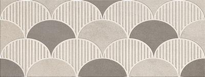 Half Round Pattern Rustic Tile, Item 38905H