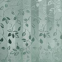 Green Leaf Pattern Glazed Ceramic Tile, Item JS6077
