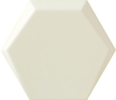 Beige Hexagon Beveled Ceramic Tile, Item M171501P